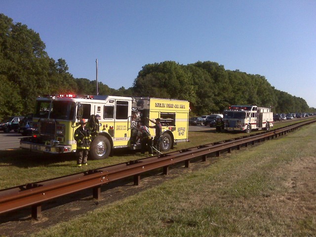 Car Fire - GSP South 08/21/08